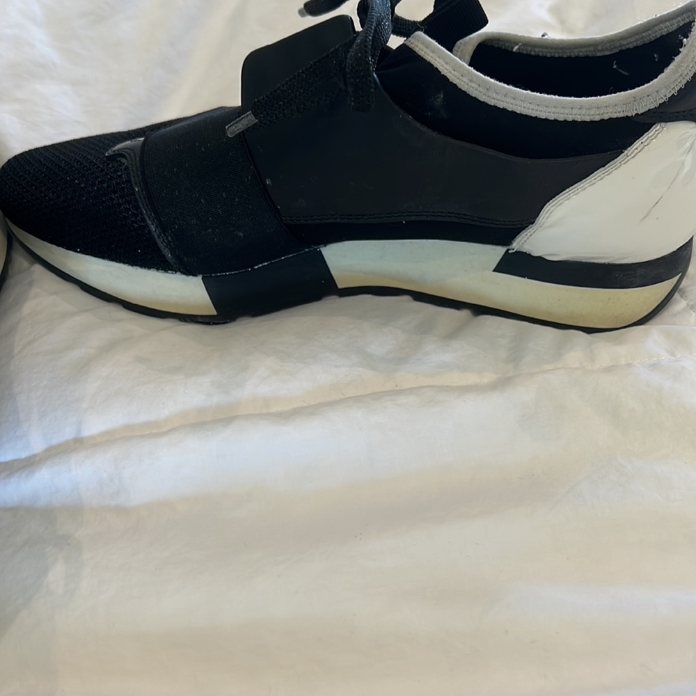 BALENCIAGA WOMENS RACE RUNNERS BLACK - Picture 7 of 9